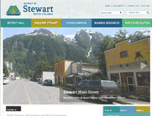 Tablet Screenshot of districtofstewart.com